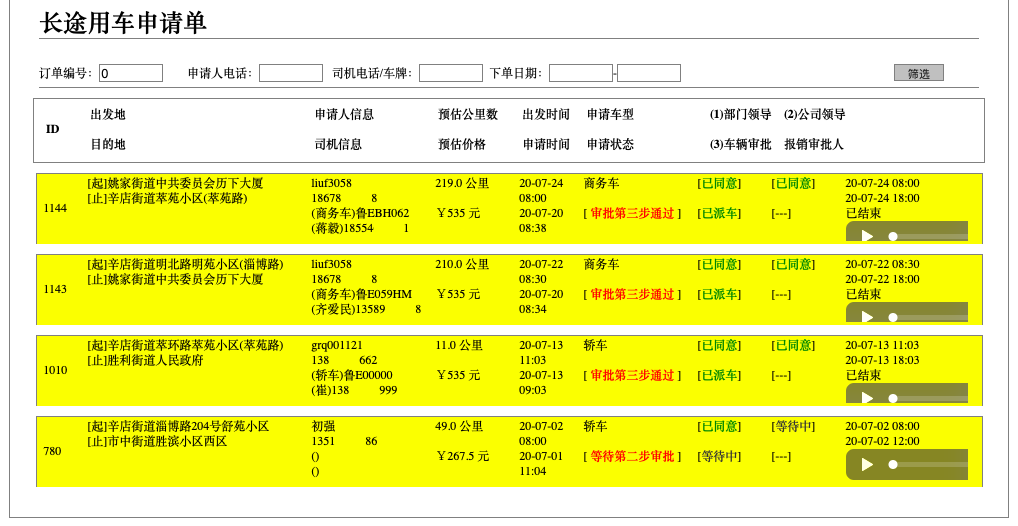 濟南出租車公司租車包車派單派單軟件系統(tǒng) 1、(出租車公司租車包車派單派單軟件系統(tǒng))提現(xiàn)推送： 提現(xiàn)審批結(jié)果的APP推送； 2、(出租車公司租車包車派單派單軟件系統(tǒng))會員管理： 普通會員管理， 使用權(quán)限的凍結(jié)、密碼重置、推送、增減余額、刪除； 3、出租車司機管理： 使用權(quán)限的凍結(jié)、密碼重置、推送、刪除、審核； 4、(出租車公司租車包車派單派單軟件系統(tǒng))訂單管理 出租車訂單管理：訂單流程監(jiān)測：乘客是否上車、是否支付、是否投訴，路徑監(jiān)測：車輛此時行駛位置、是否繞路；